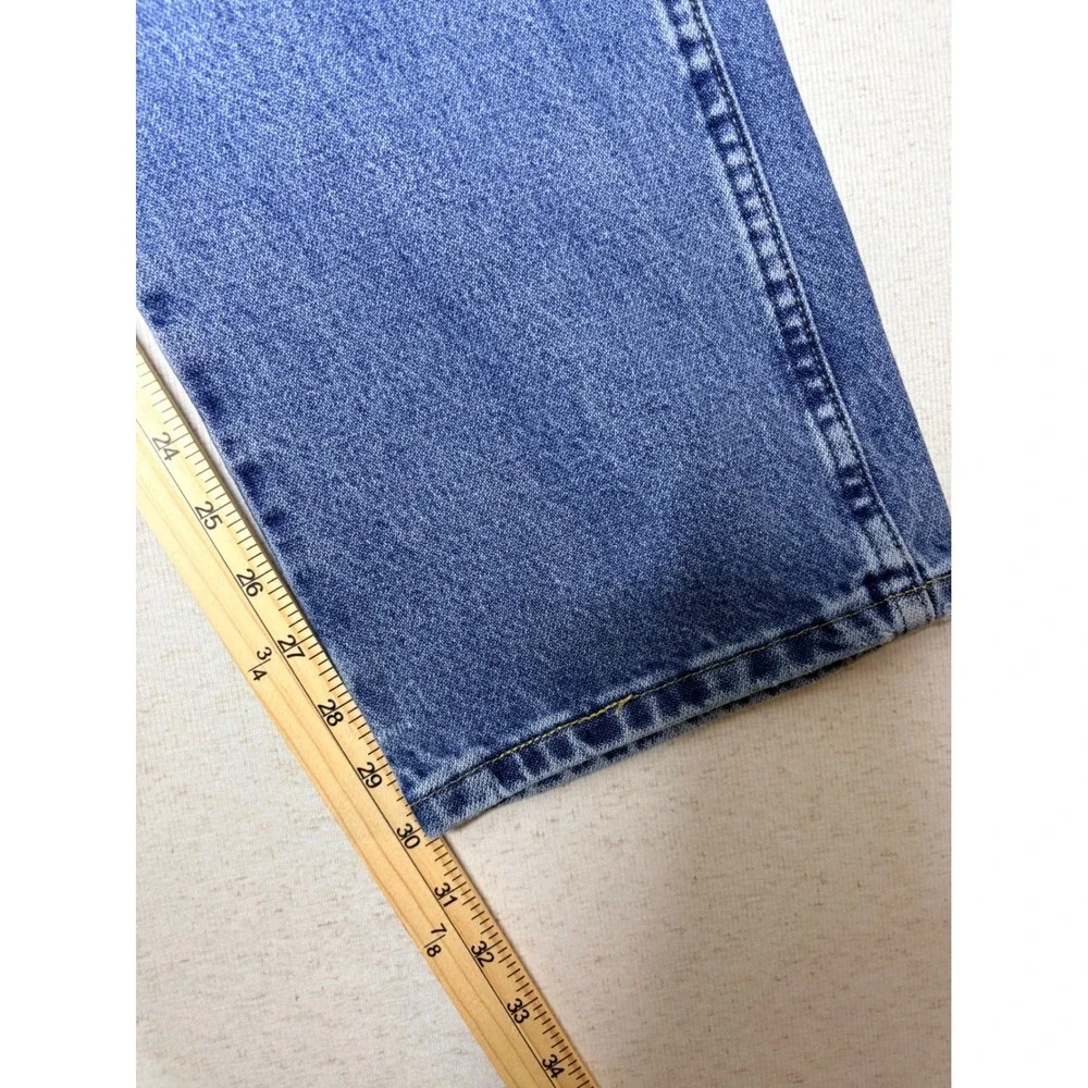 Wrangler George Strait Collection Mens Blue Straight Leg Jeans 35x32 103MGSHD